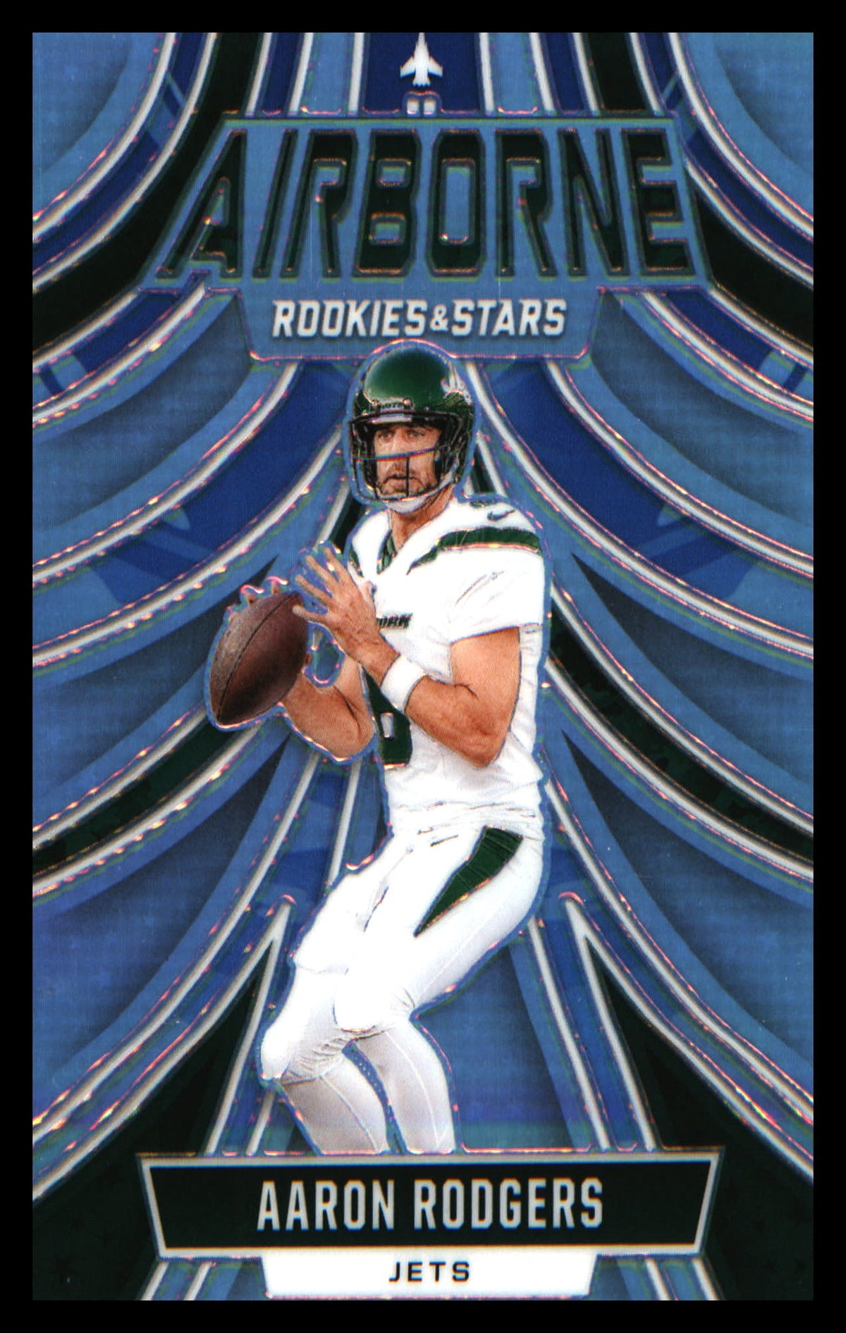 2024 Panini Rookies & Stars Airborne Silver #A-ARS Aaron Rodgers