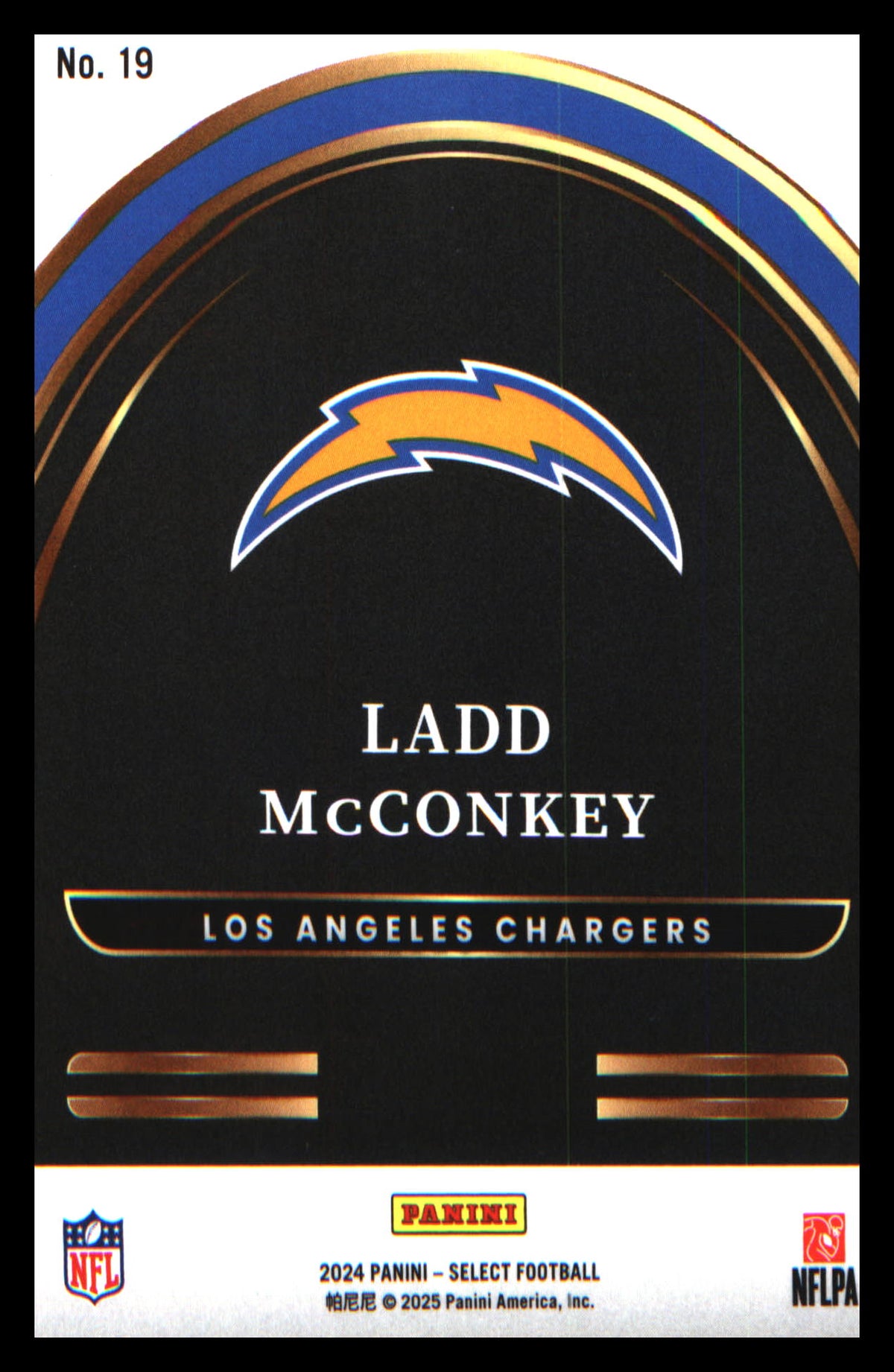 Football 2024 Panini Select Select Future #19 Ladd McConkey