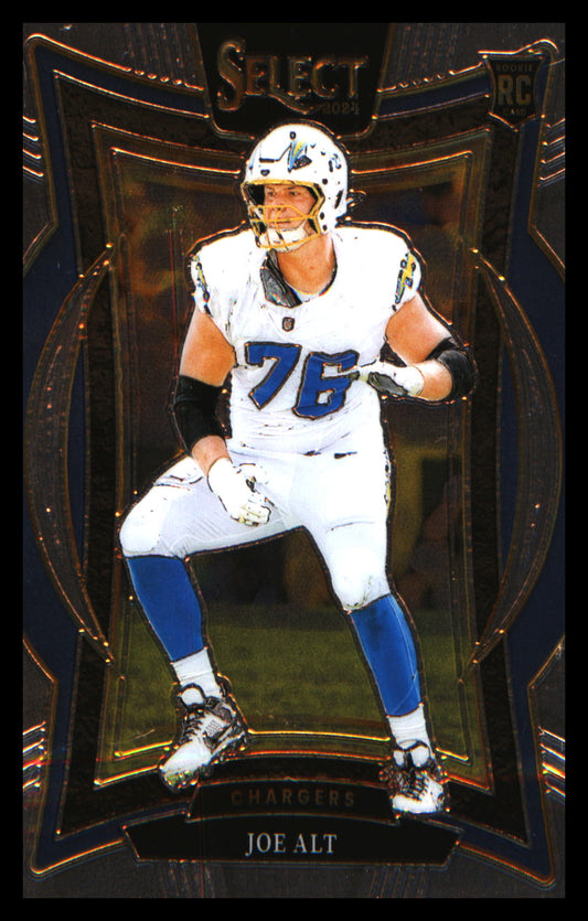 Football 2024 Panini Select #82 Joe Alt Rookie Rookie