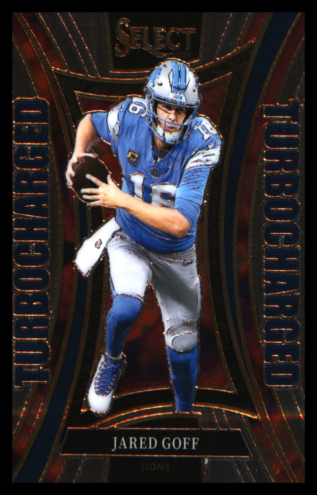 2024 Panini Select Turbocharged Prizm #4 Jared Goff