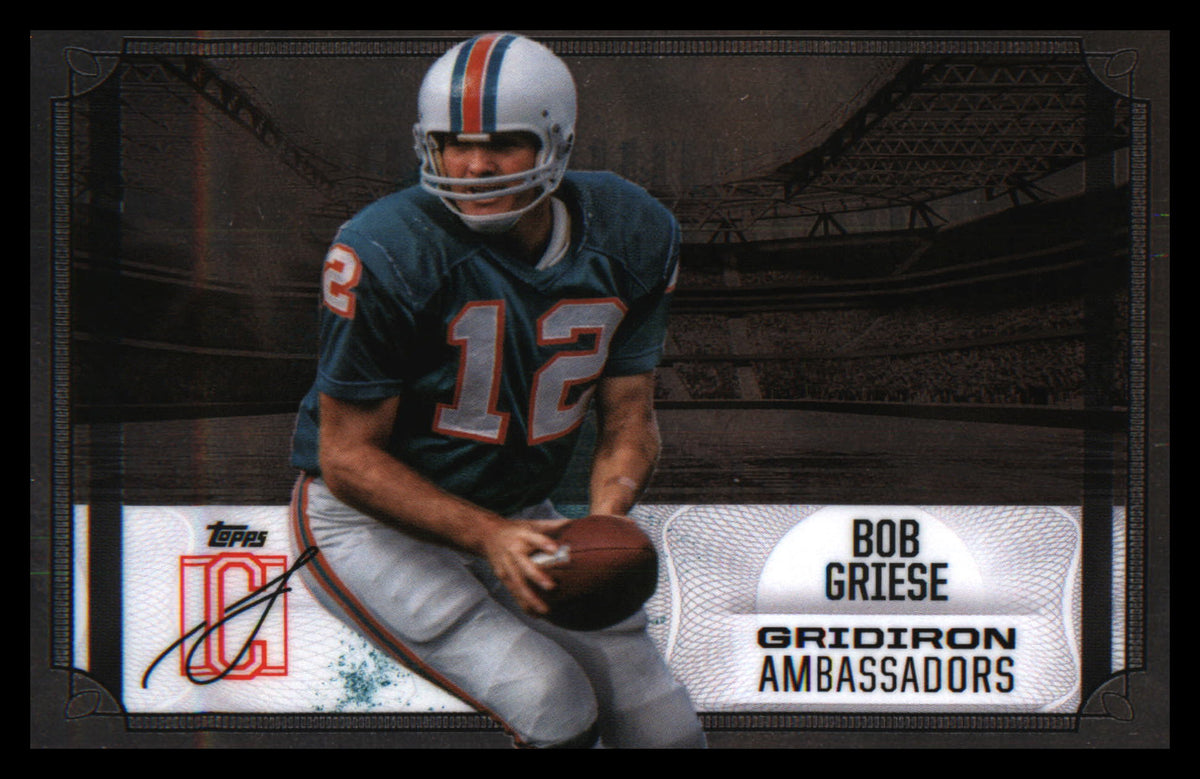 Football 2024 Topps Signature Class Gridiron Ambassadors #GA-27 Bob Griese
