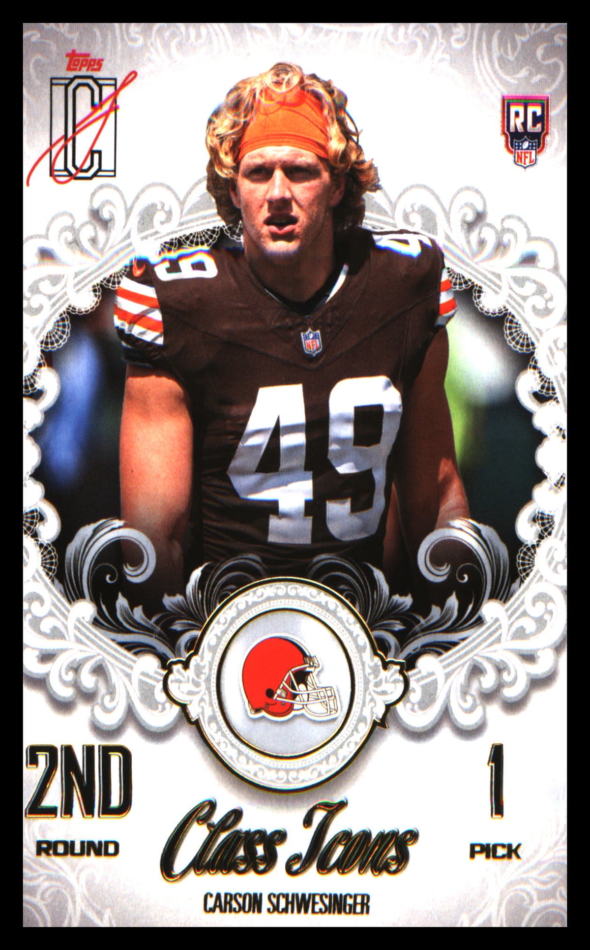 2025 Topps Signature Class Class Icons #CI-18 Carson Schwesinger