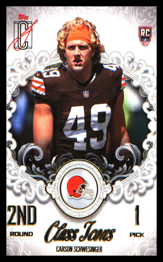 2025 Topps Signature Class Class Icons #CI-18 Carson Schwesinger