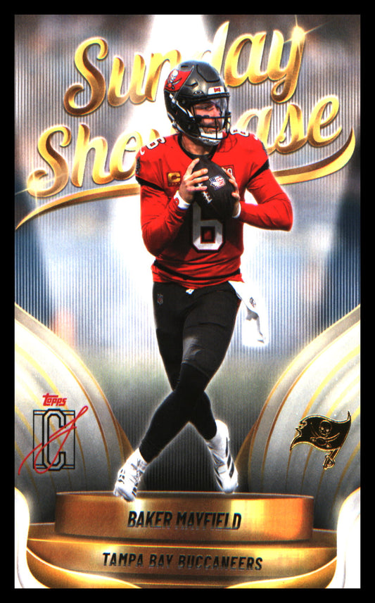 2025 Topps Signature Class Sunday Showcase #SS-14 Baker Mayfield