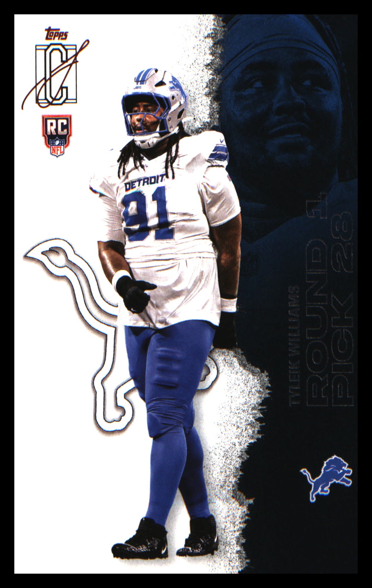 2025 Topps Signature Class #157 Tyleik Williams Rookie Rookie