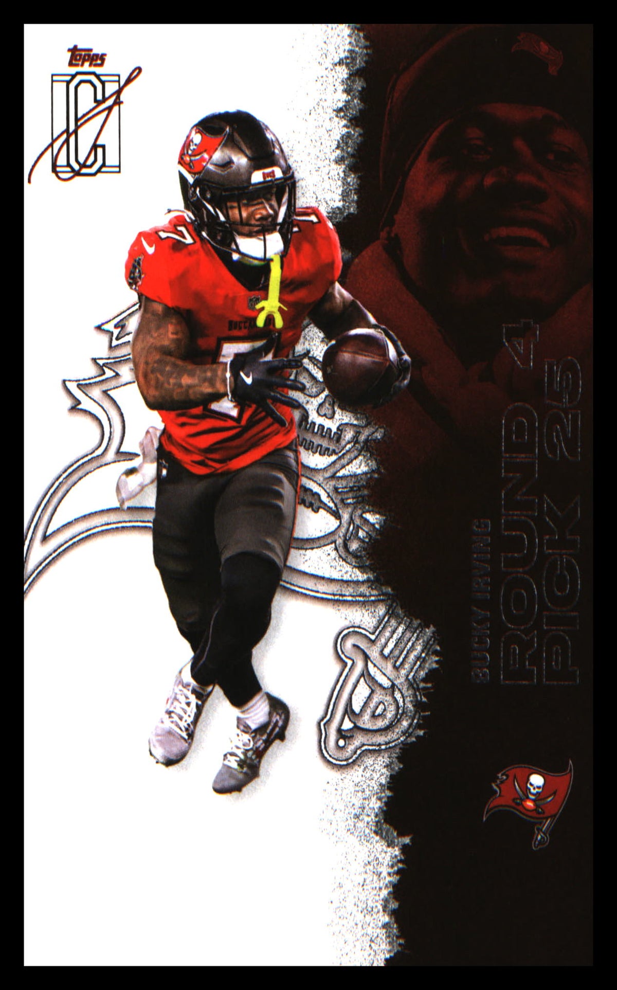football 2025 Topps Signature Class #52 Bucky Irving