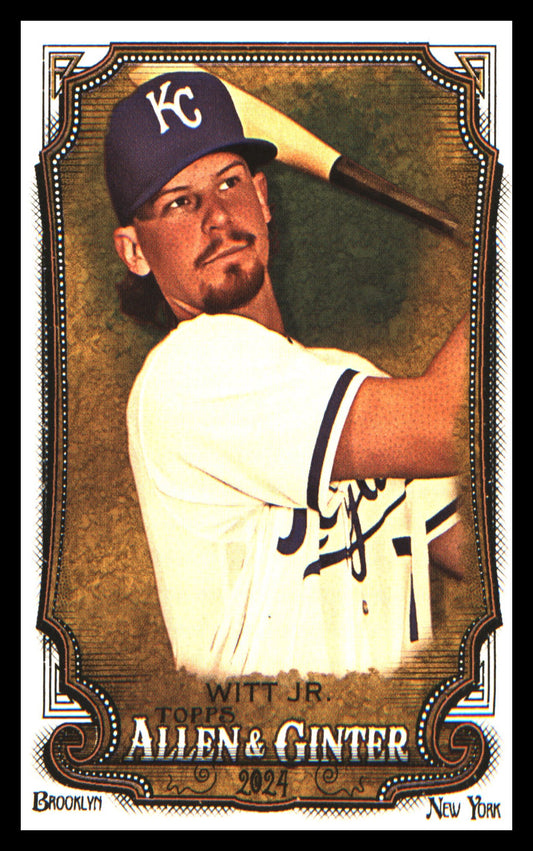Baseball 2024 Topps Allen & Ginter #100 Bobby Witt Jr.