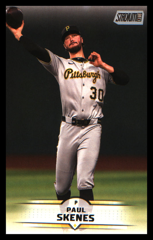 Baseball 2025 Stadium Club #105 Paul Skenes