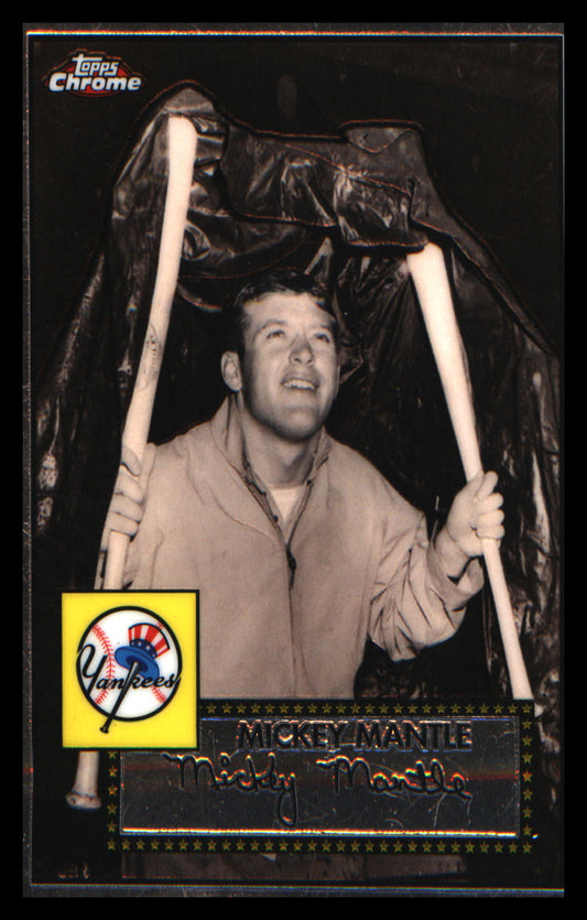 Baseball 2007 Topps Chrome Mickey Mantle Story #MMS8 Mickey Mantle