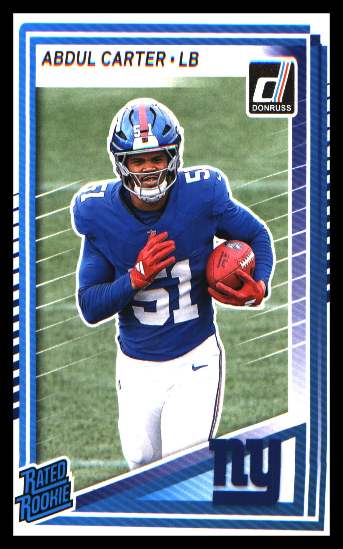 Football 2025 Donruss #315 Abdul Carter Rookie Rookie