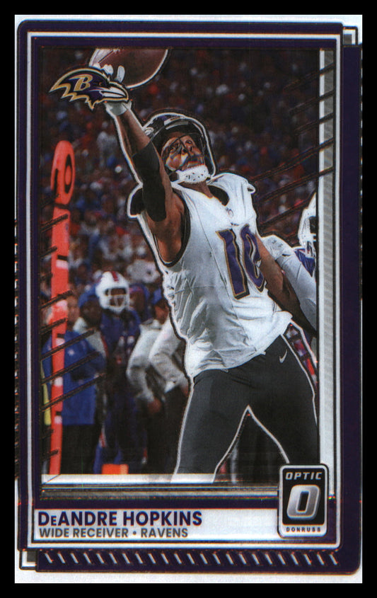 Football 2025 Donruss Optic #165 DeAndre Hopkins