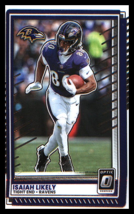 Football 2025 Donruss Optic #101 Isaiah Likely