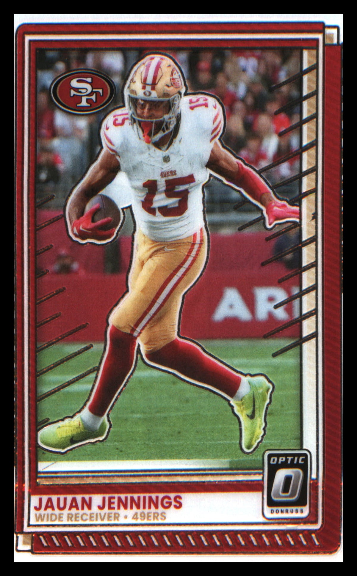 Football 2025 Donruss Optic #194 Jauan Jennings