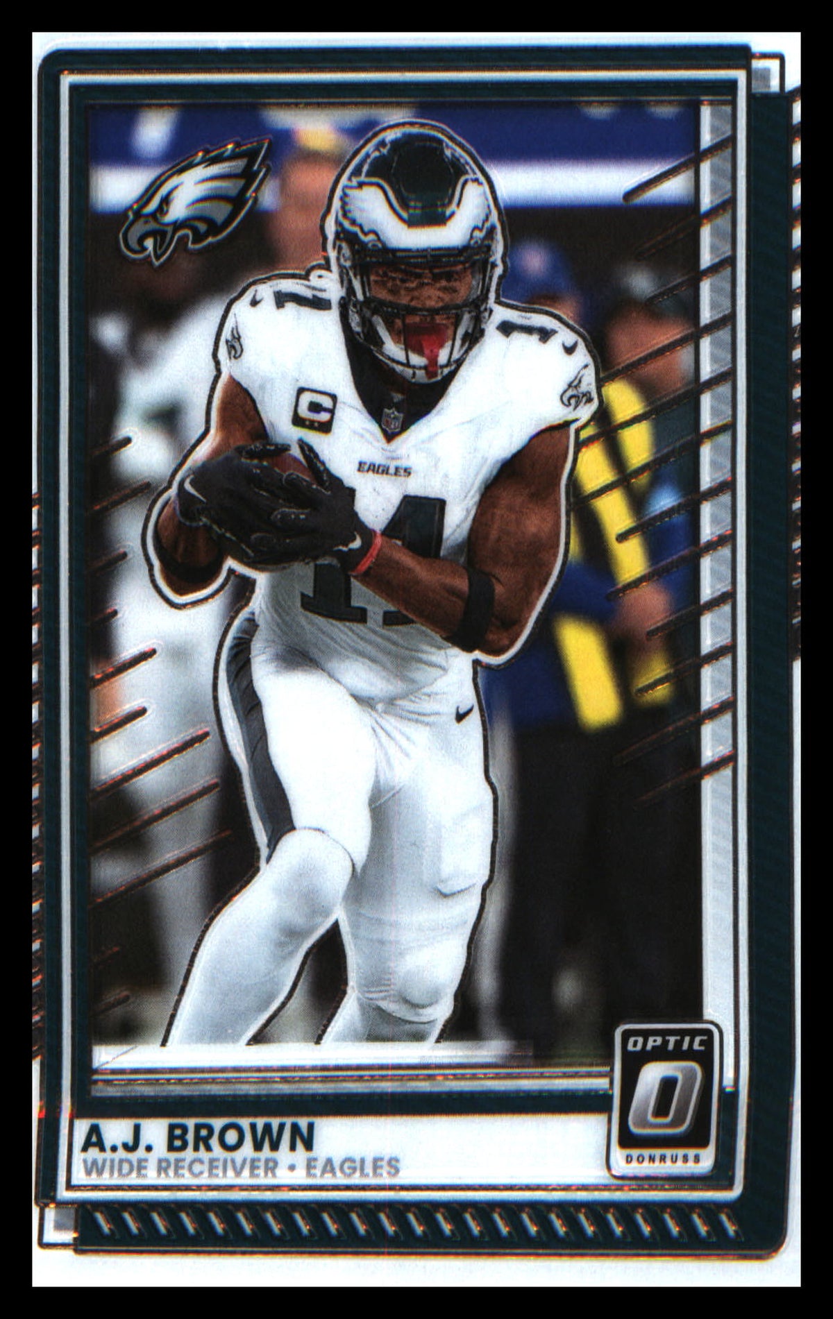 Football 2025 Donruss Optic #17 A.J. Brown