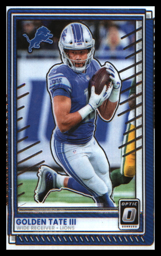 Football 2025 Donruss Optic #124 Golden Tate III