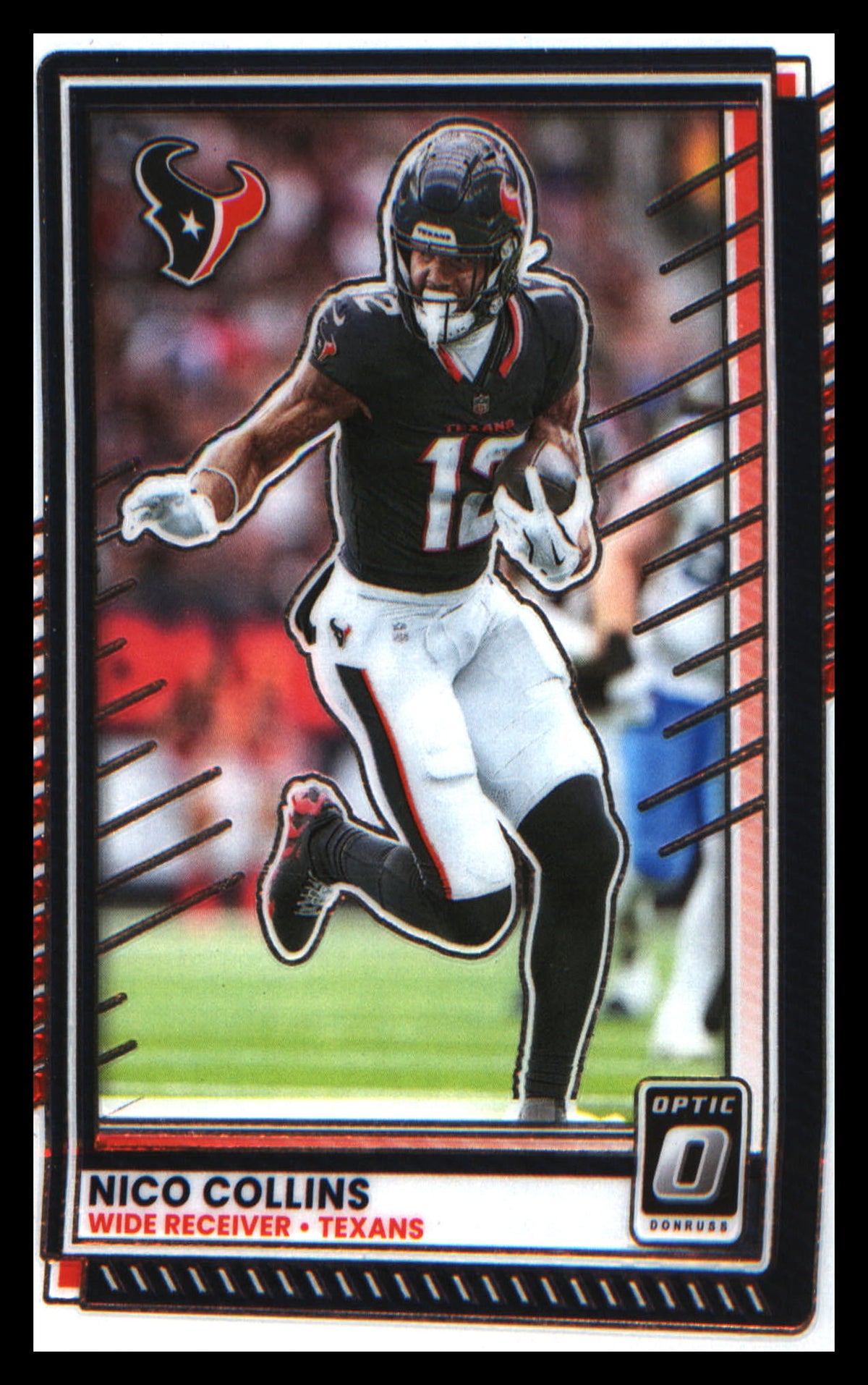 Football 2025 Donruss Optic #143 Nico Collins