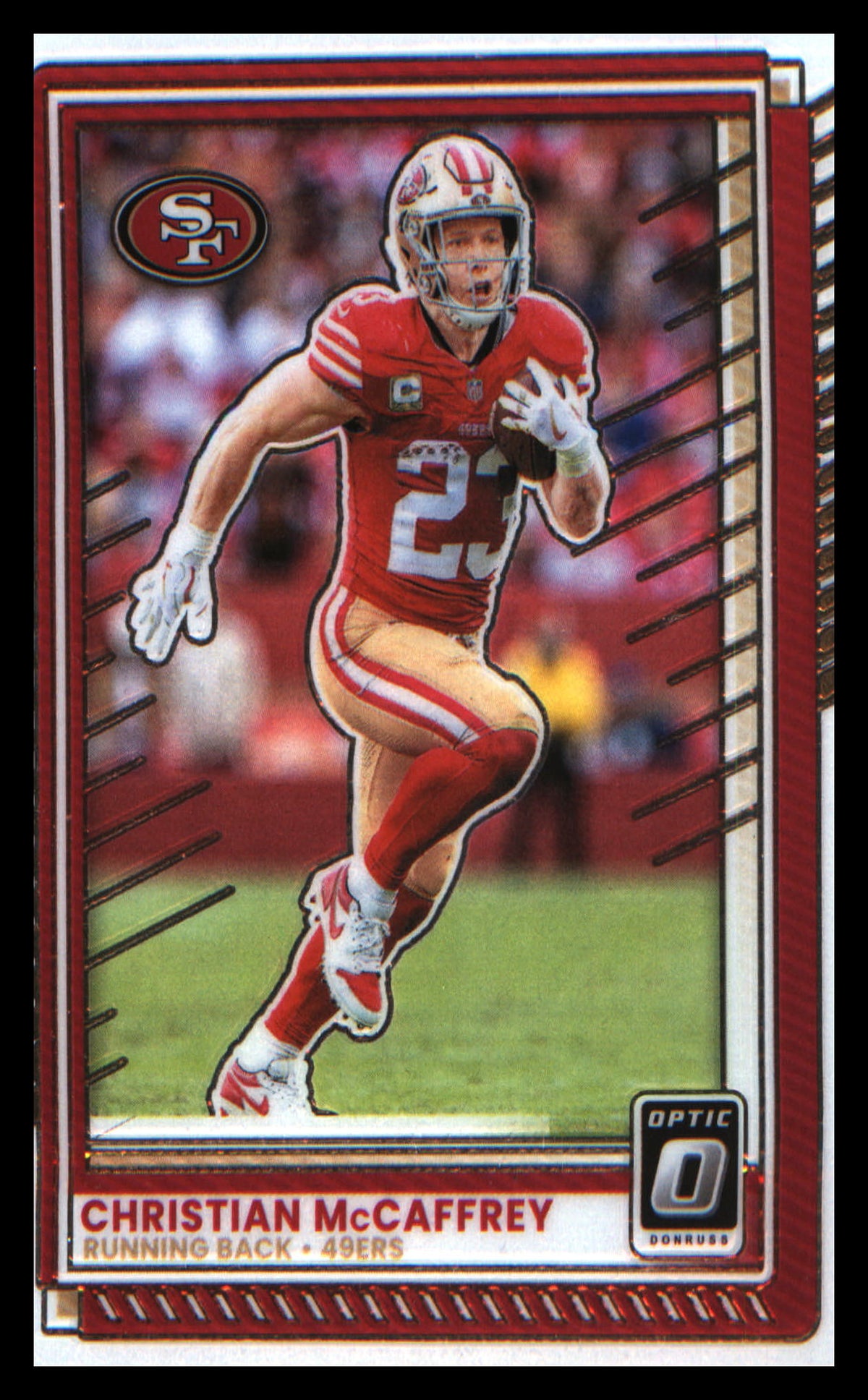 Football 2025 Donruss Optic #119 Christian McCaffrey