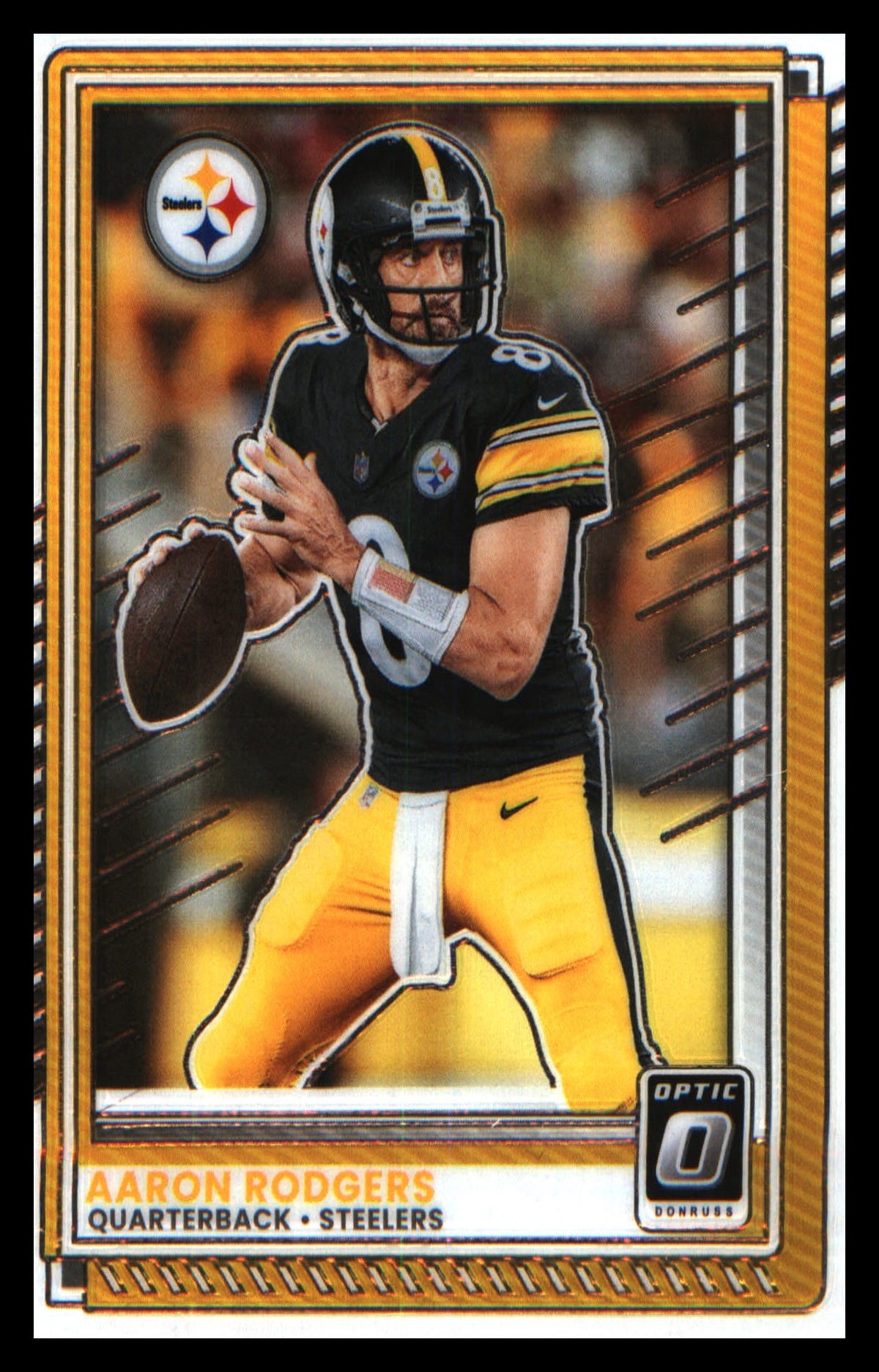 Football 2025 Donruss Optic #75 Aaron Rodgers