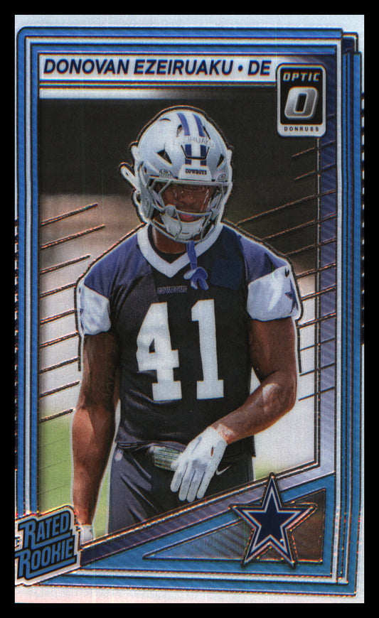 Football 2025 Donruss Optic #230 Donovan Ezeiruaku Rookie Rookie