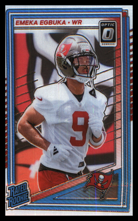 Football 2025 Donruss Optic #265 Emeka Egbuka Rookie Rookie