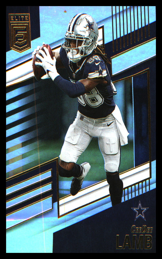 Football 2022 Donruss Elite Green #58 CeeDee Lamb