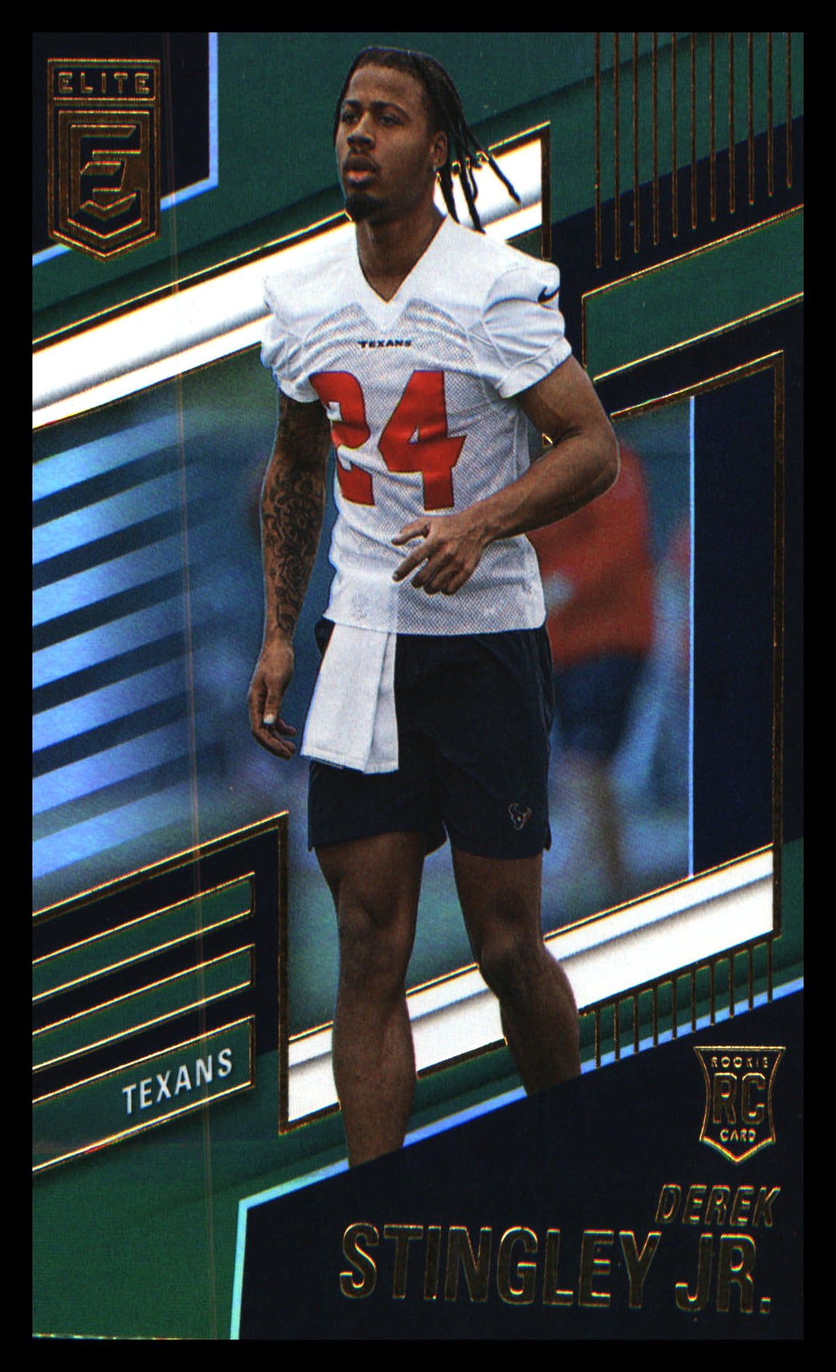 Football 2022 Donruss Elite 2002 Elite Rookies #2002-141 Derek Stingley Jr.