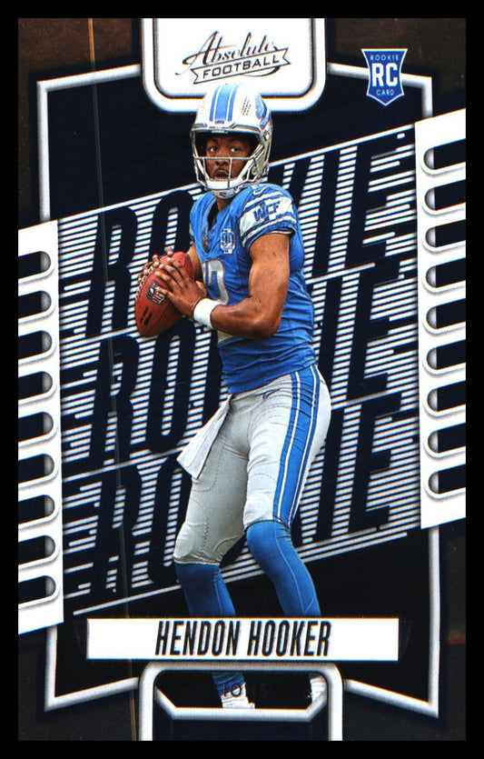 Football 2023 Panini Absolute Retail #123 Hendon Hooker RC RC