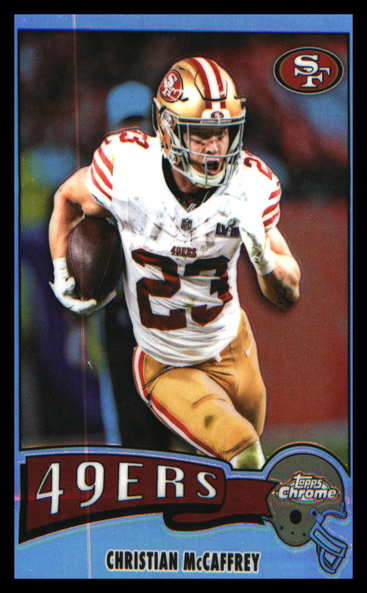 Football 2025 Topps Chrome 1975 Topps Refractor #1975-29 Christian McCaffrey