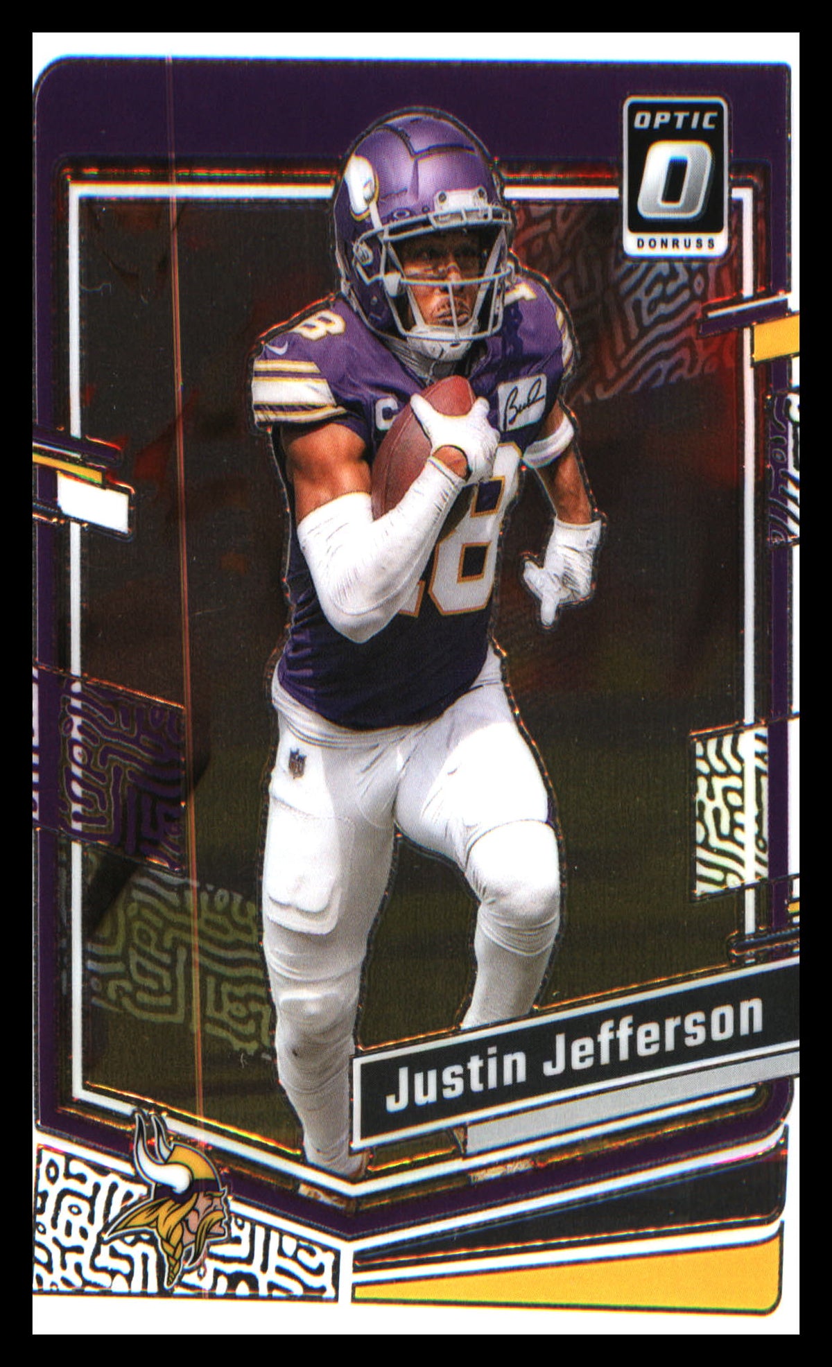 Football 2023 Donruss Optic #125 Justin Jefferson