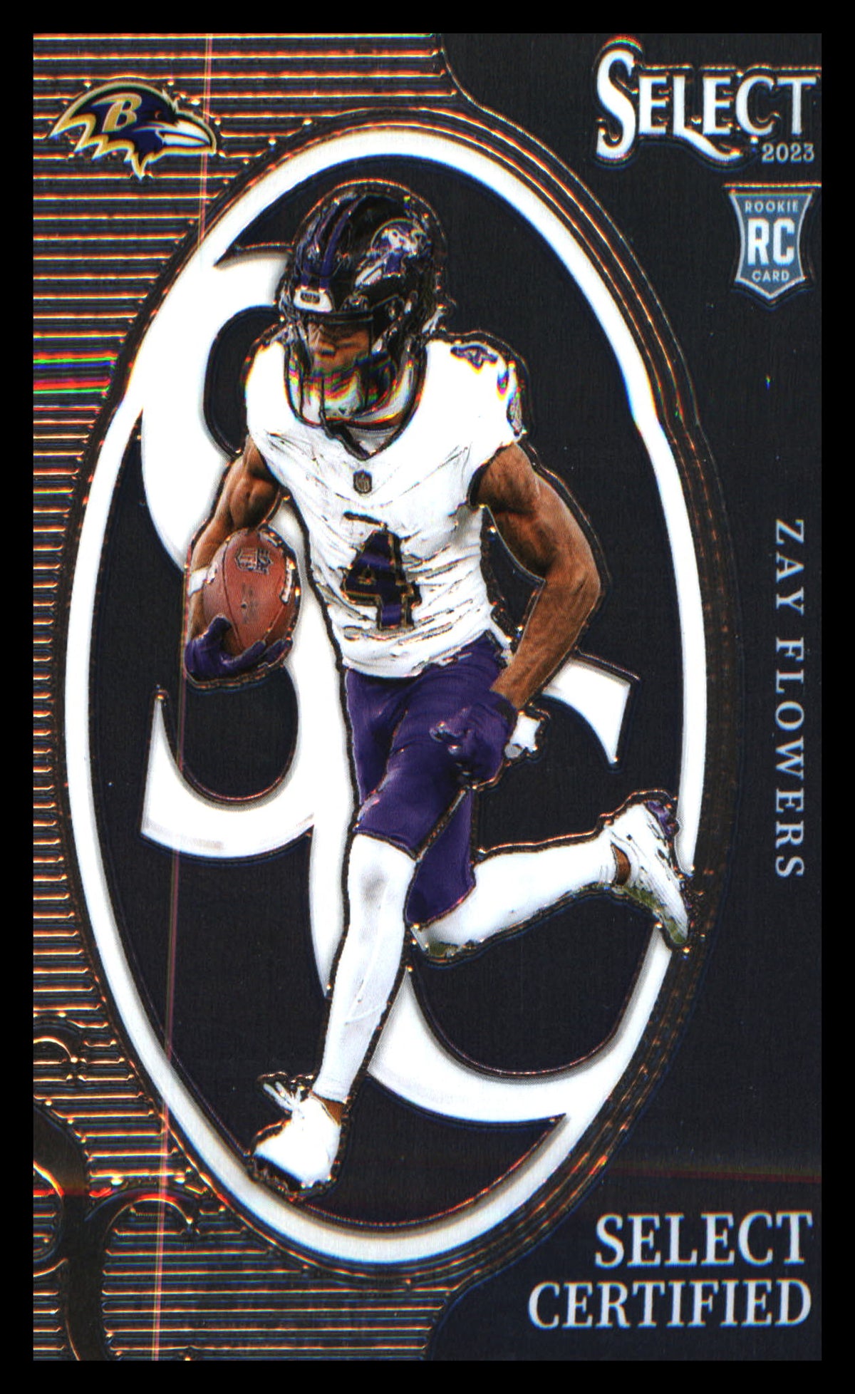 Football 2023 Panini Select Select Certified Rookies #CRO-ZFL Zay Flowers