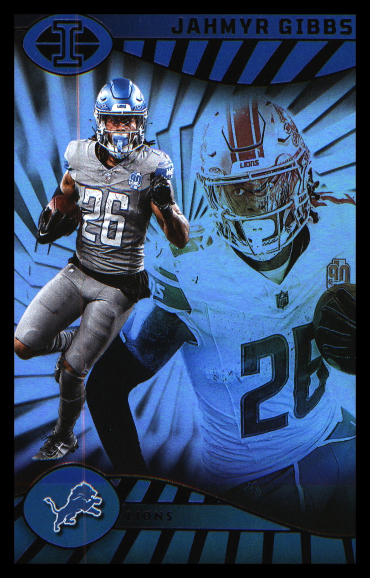 Football 2024 Panini Illusions Retail #26 Jahmyr Gibbs