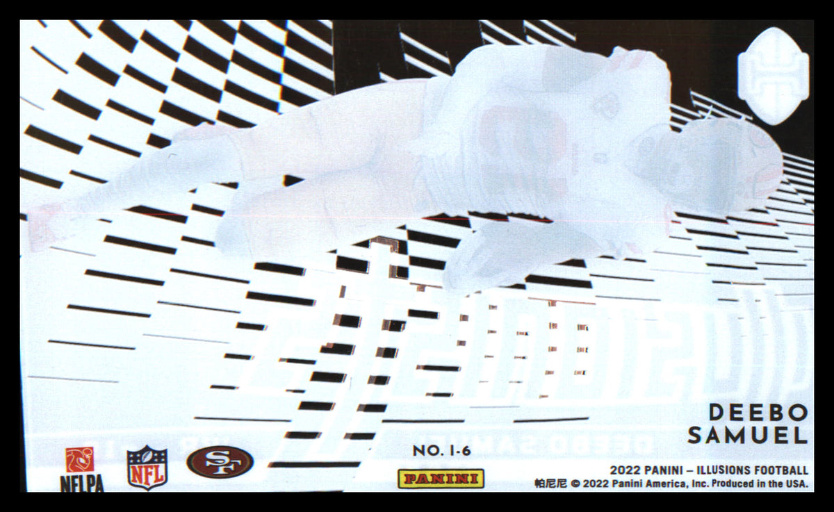 Football 2022 Panini Illusions Illusionists #I-6 Deebo Samuel