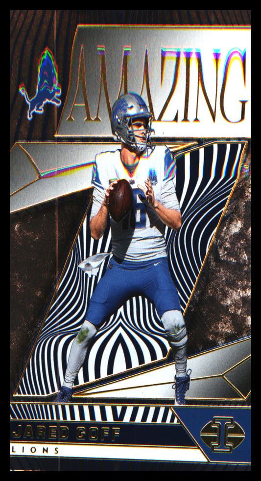 Football 2024 Panini Illusions Amazing #24 Jared Goff