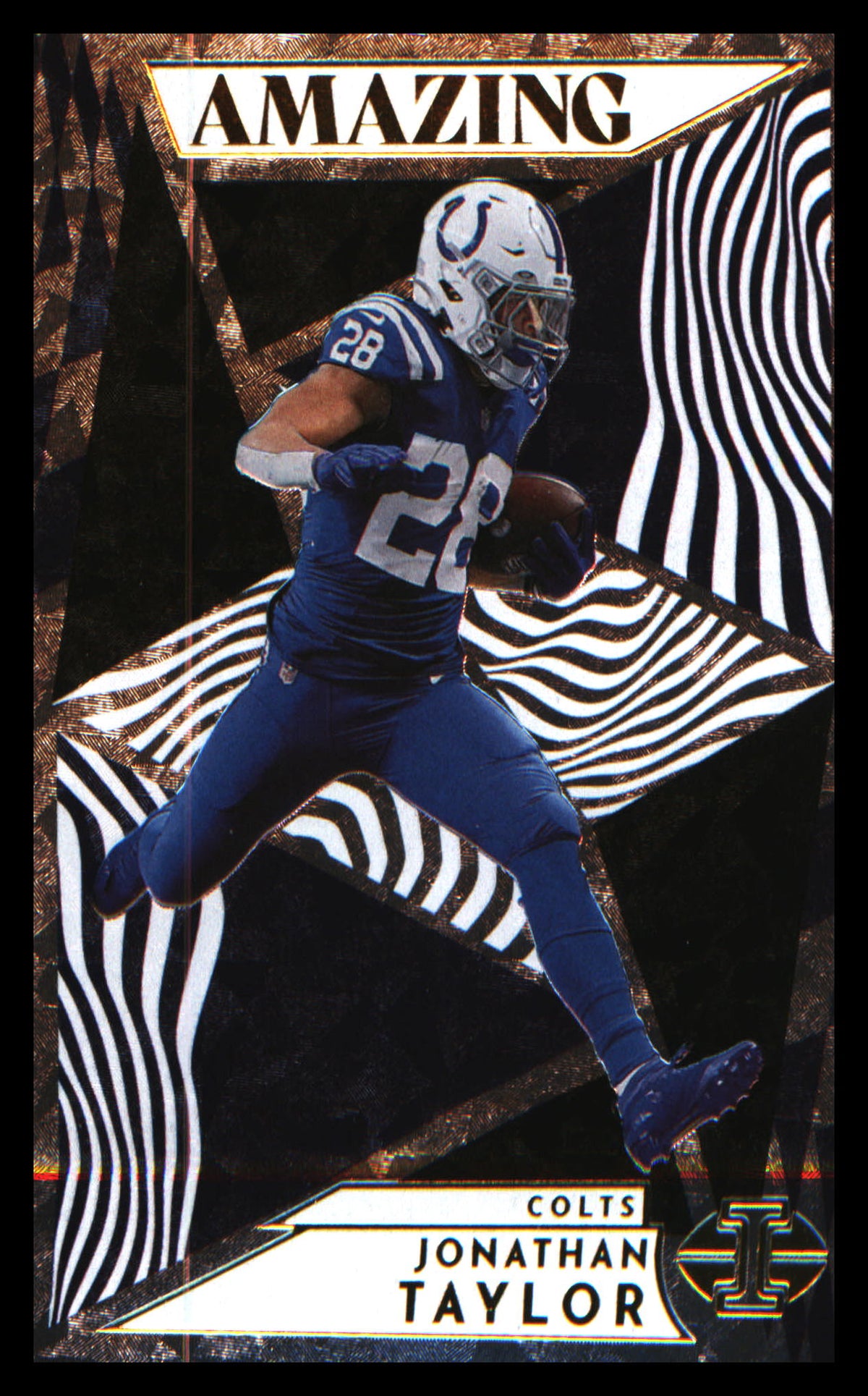 Football 2022 Panini Illusions Amazing #A-7 Jonathan Taylor