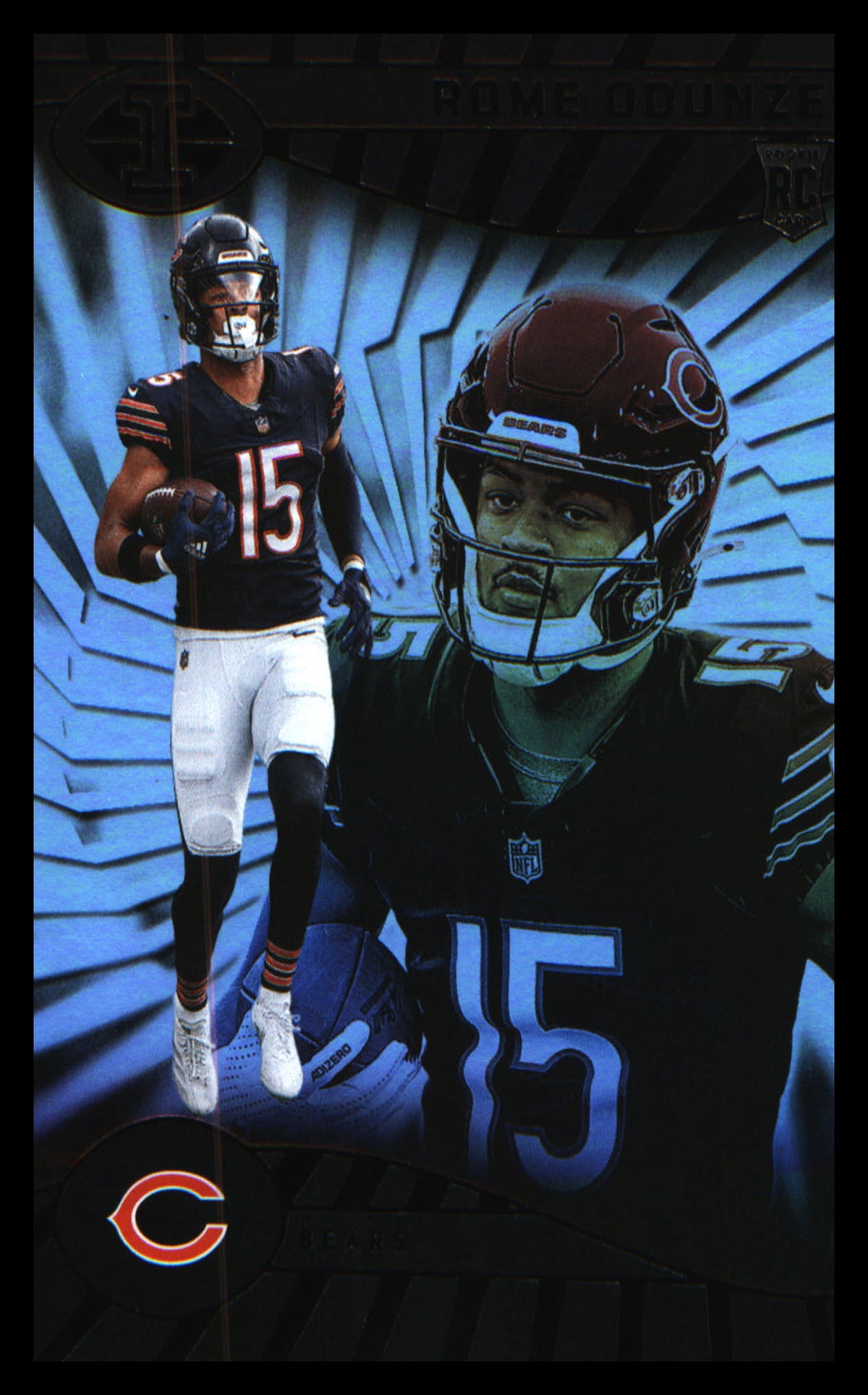 Football 2024 Panini Illusions Retail #14 Rome Odunze Rookie Rookie