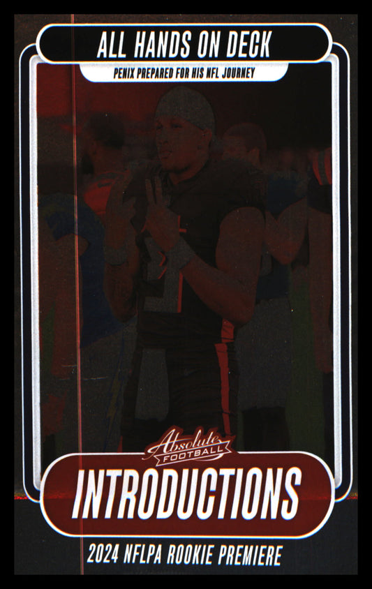 Football 2024 Panini Absolute Introductions #I-MPJ Michael Penix Jr.