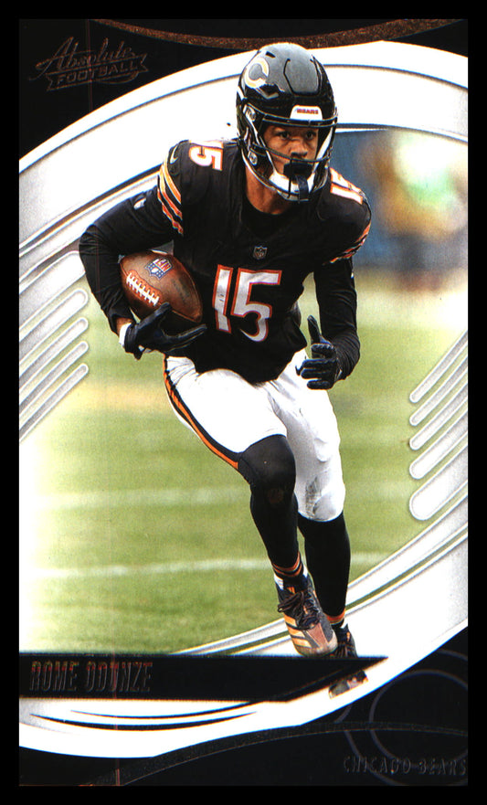 Football 2025 Panini Absolute Retail #72 Rome Odunze