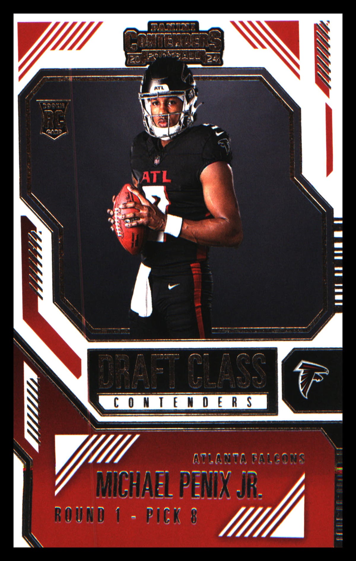 Football 2024 Panini Contenders Draft Class Contenders #9 Michael Penix Jr.