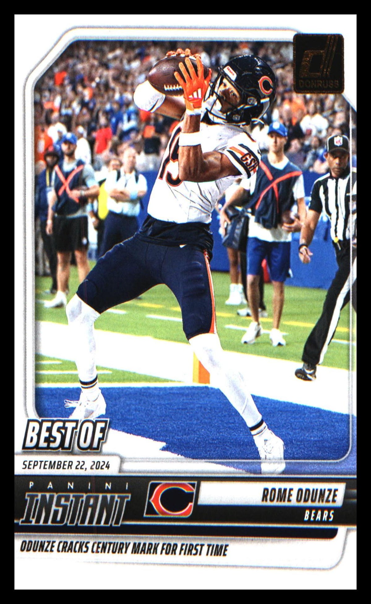Football 2025 Donruss Best of Instant #INS-ROD Rome Odunze