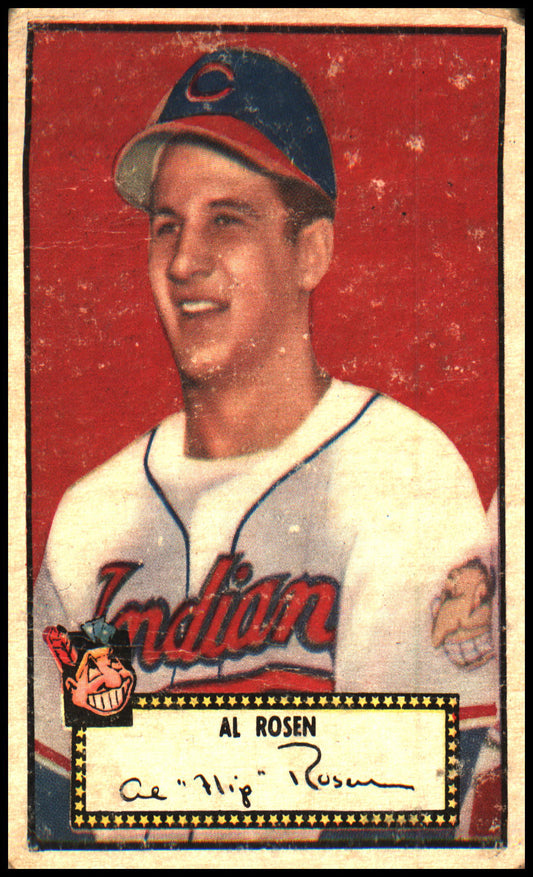 Baseball 1952 Topps #10 Al Rosen