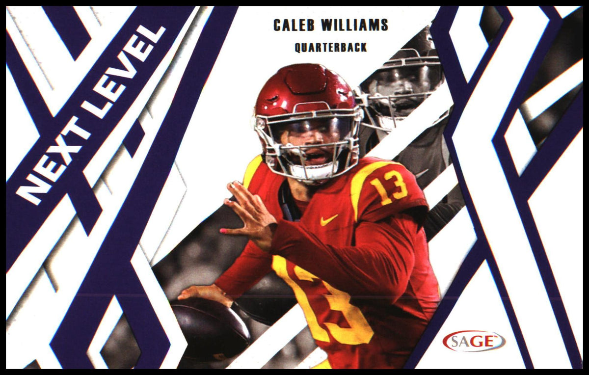 Football 2024 SAGE HIT Blue #98 Caleb Williams