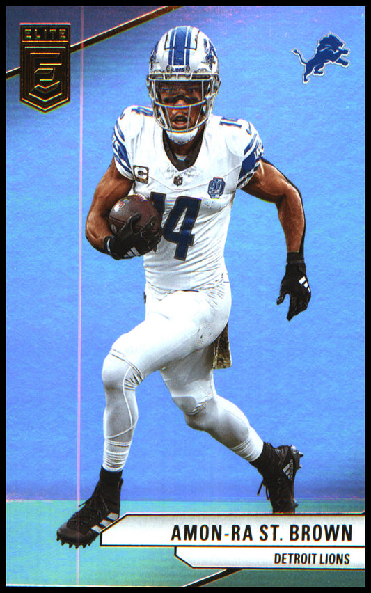 Football 2024 Donruss Elite #87 Amon-Ra St. Brown