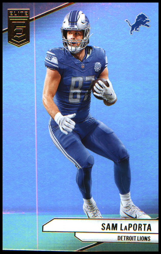 Football 2024 Donruss Elite #31 Sam LaPorta