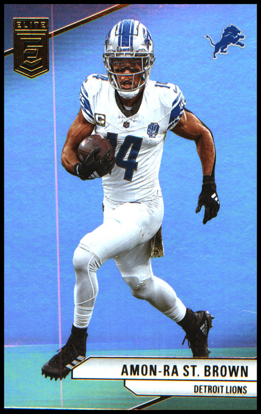 Football 2024 Donruss Elite #87 Amon-Ra St. Brown