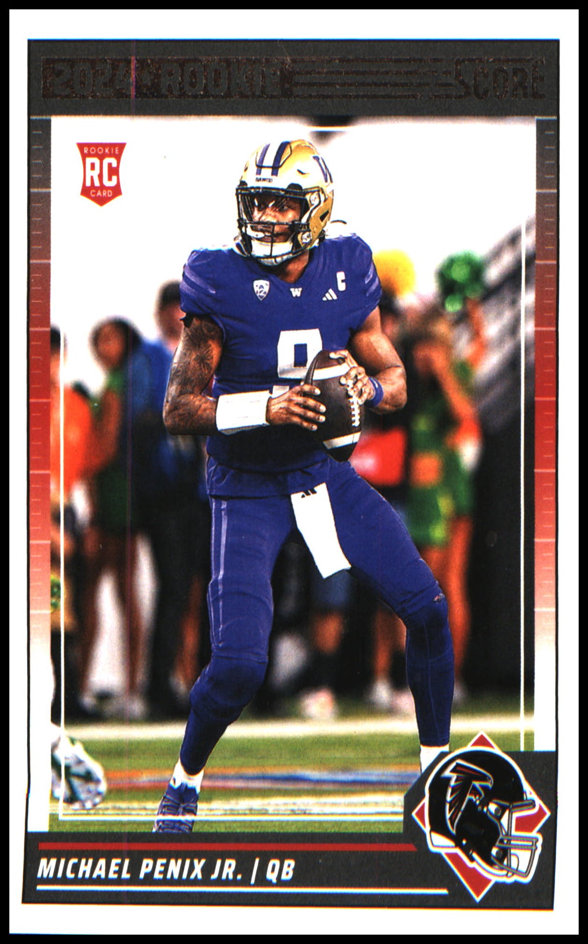 Football 2024 Score #323 Michael Penix Jr. RC RC