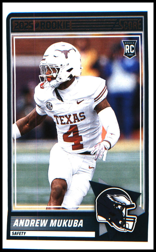 Football 2025 Score #98 Andrew Mukuba RC RC