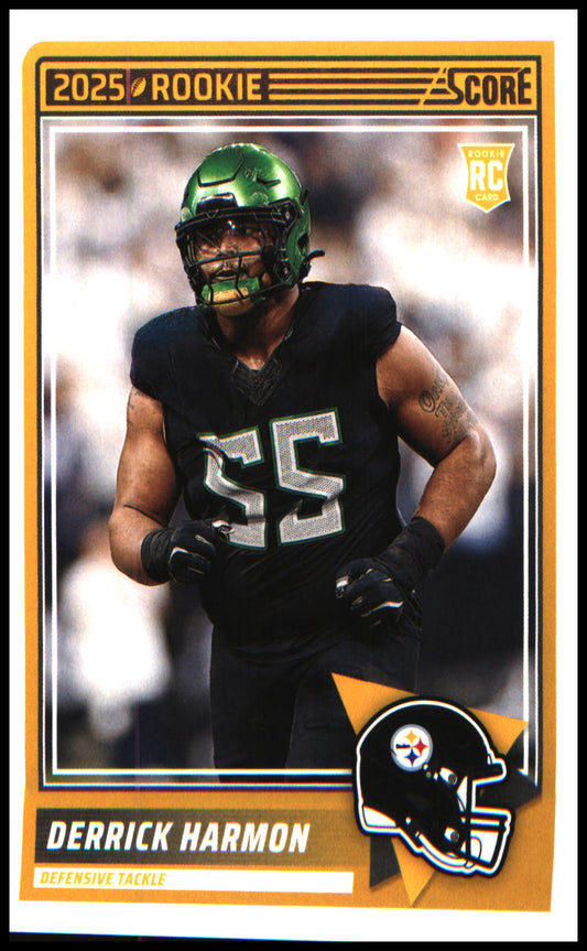Football 2025 Score #81 Derrick Harmon RC RC