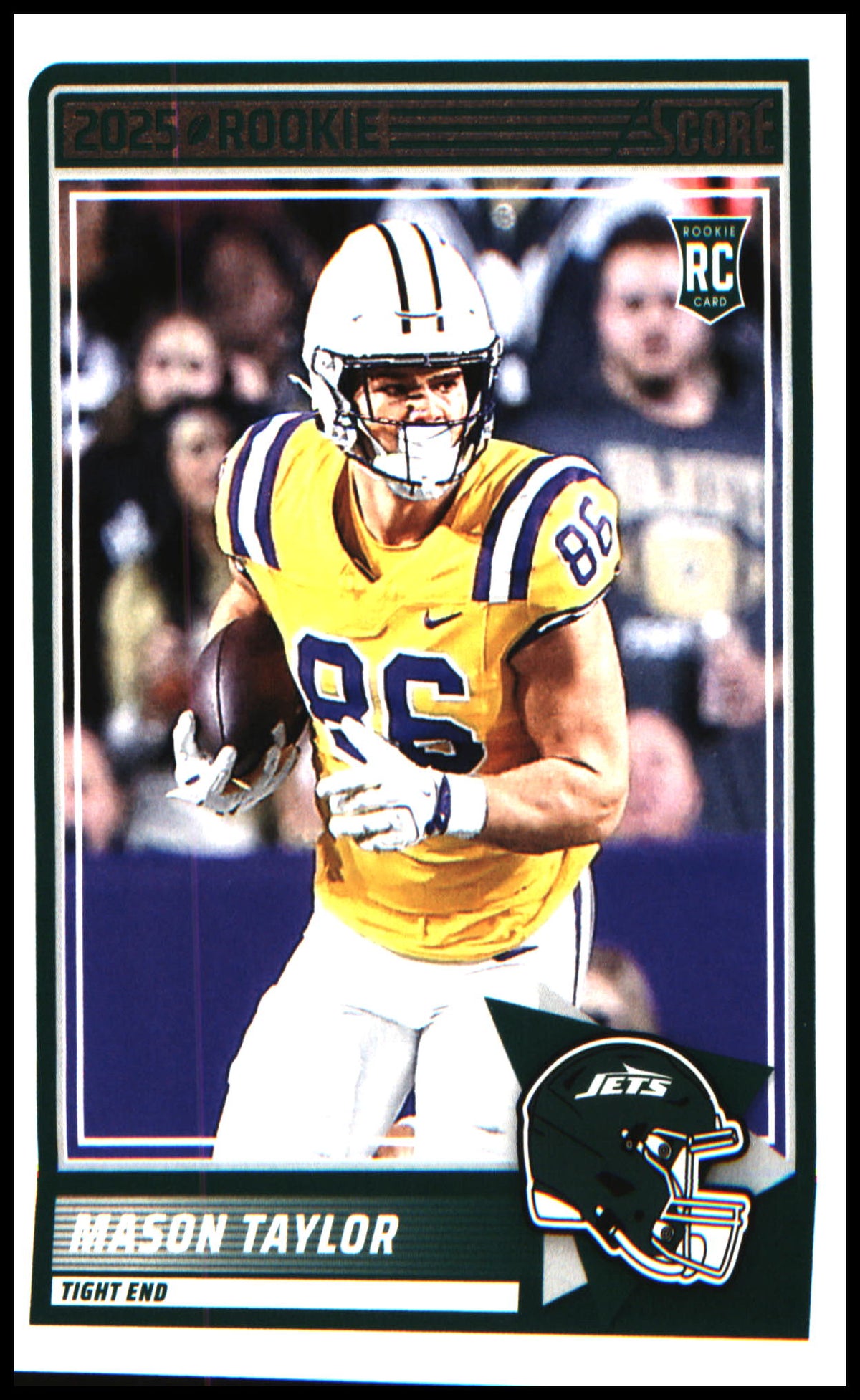 Football 2025 Score #7 Mason Taylor RC RC