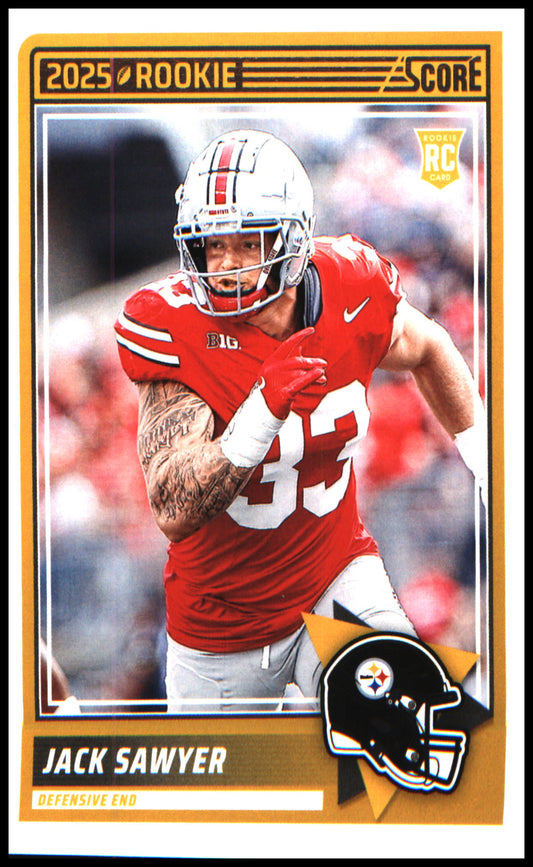 Football 2025 Score #83 Jack Sawyer RC RC