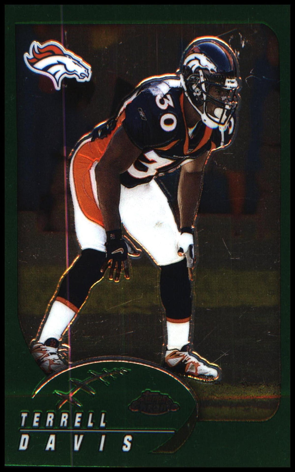 Football 2002 Topps Chrome #110 Terrell Davis